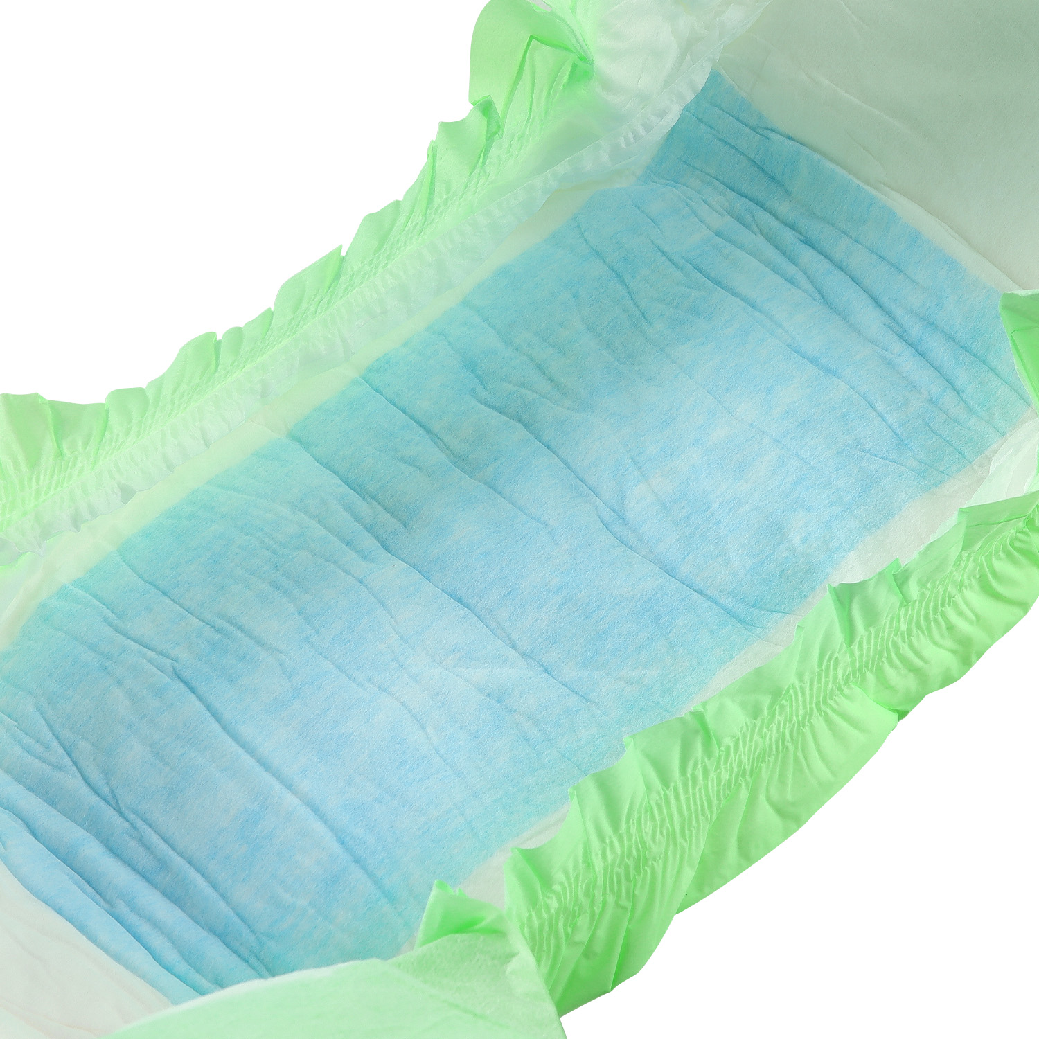 Adult Diaper-Solid Green
