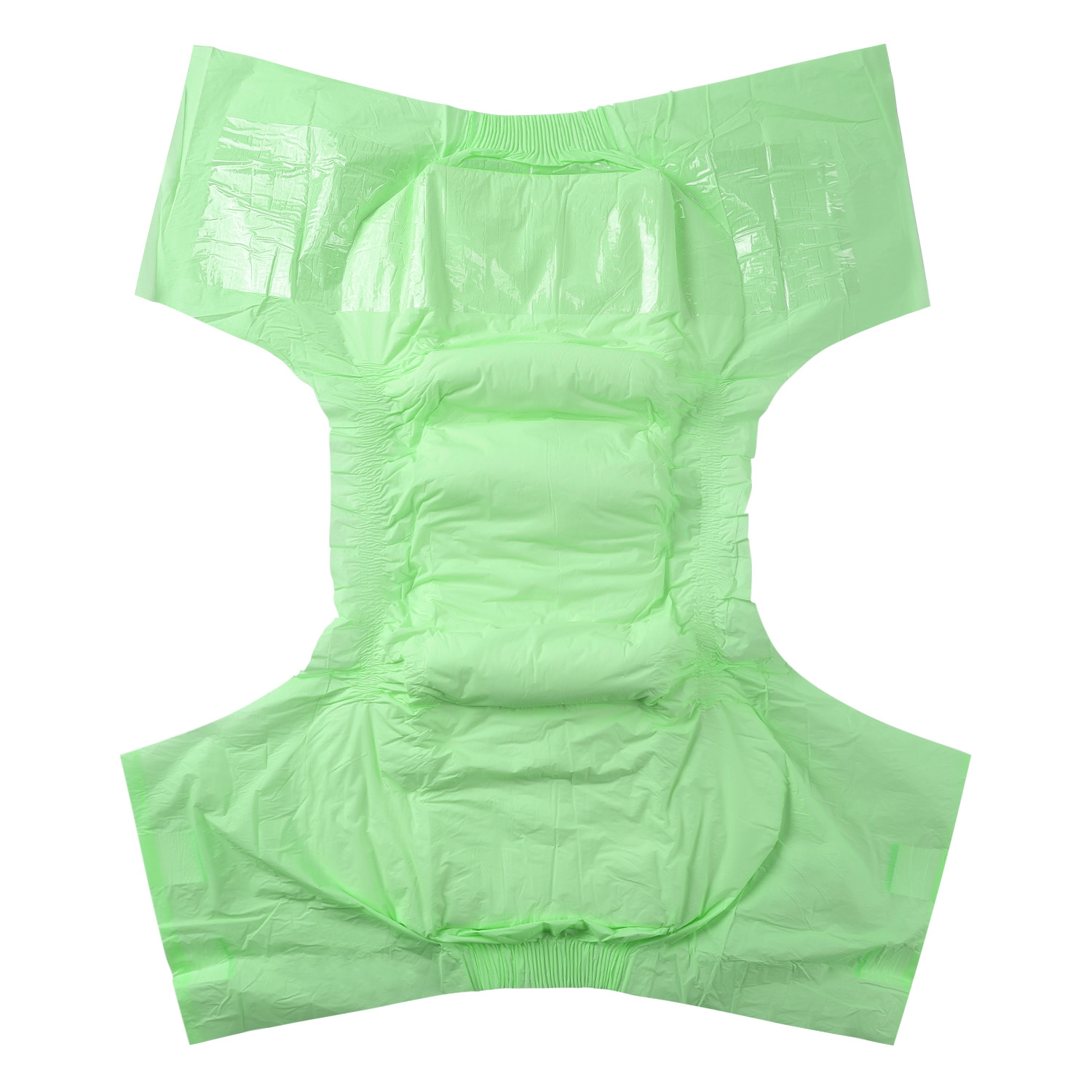 Adult Diaper-Solid Green