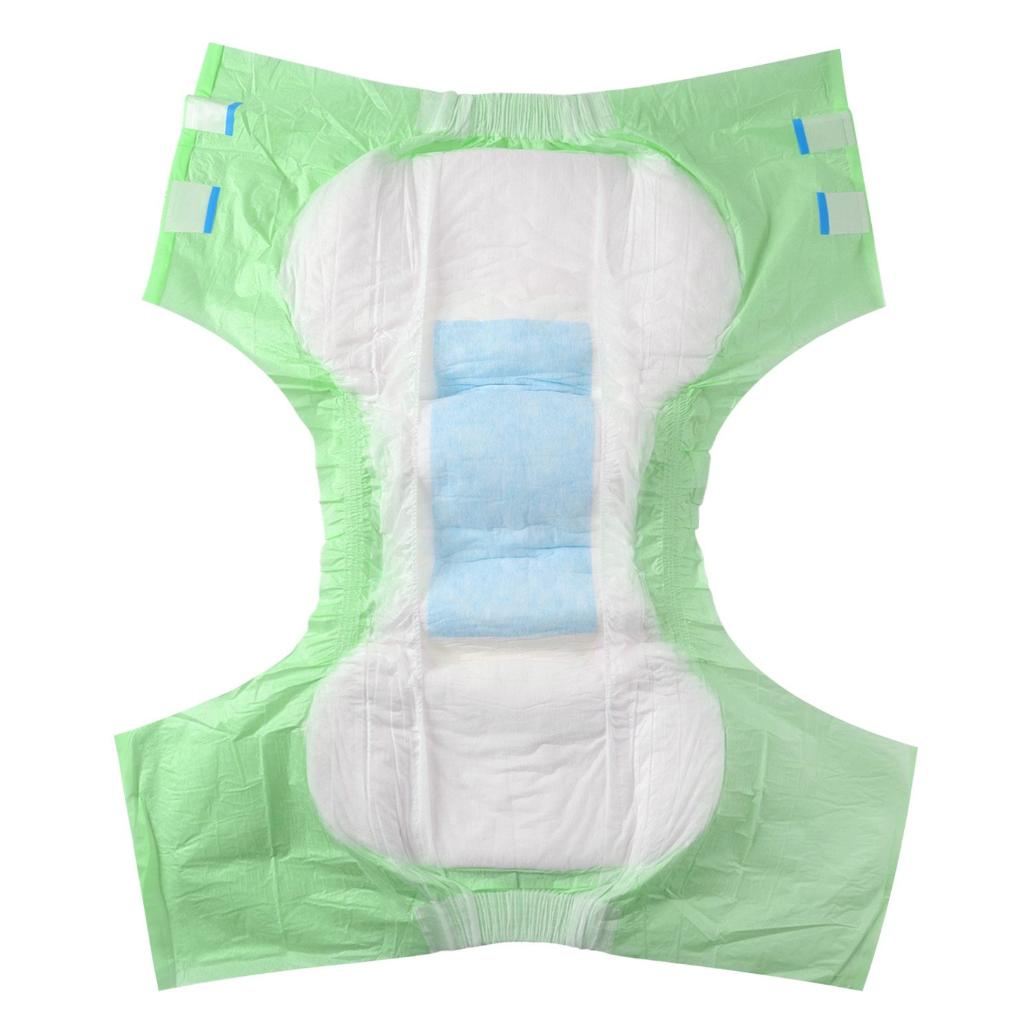 Adult Diaper-Solid Green