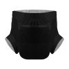 Adult Diaper-Solid Black