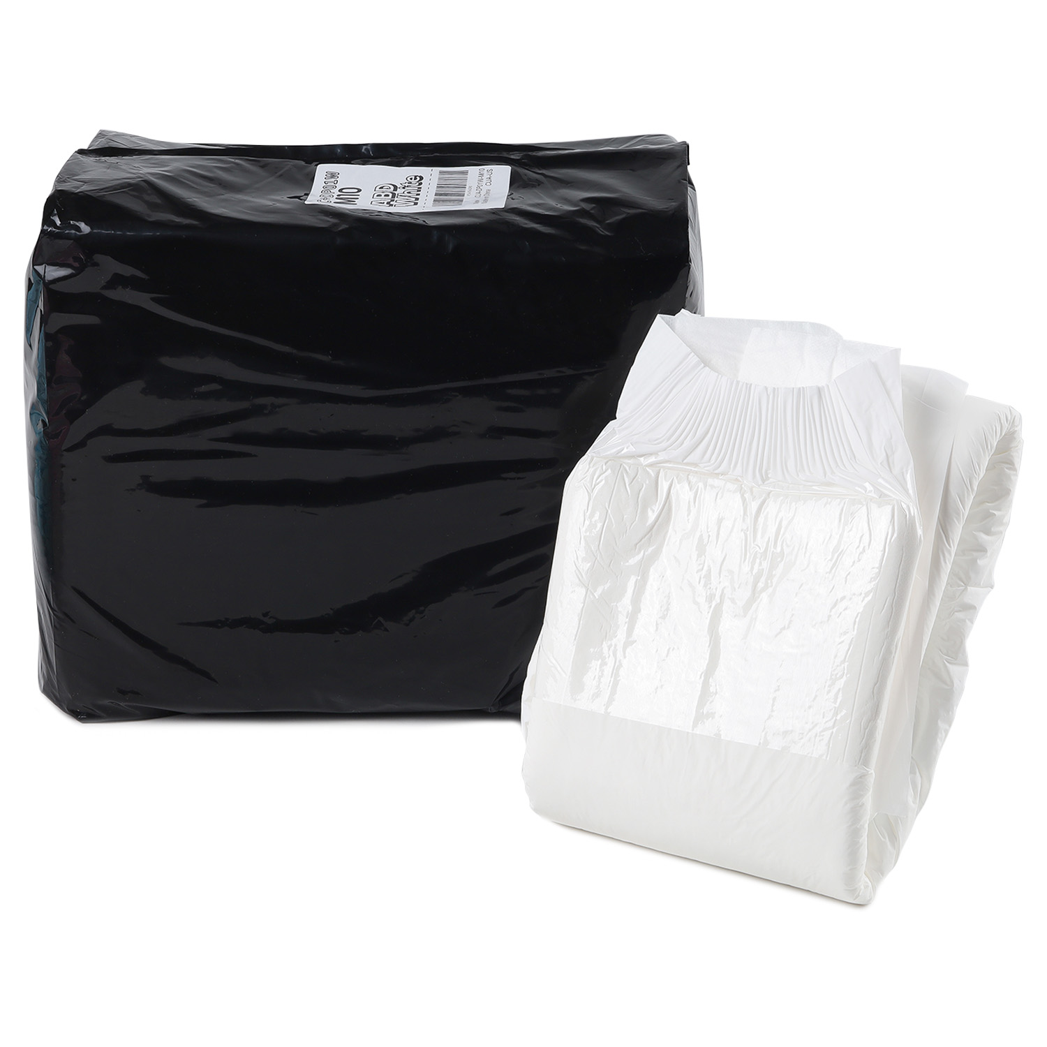 Adult Diaper-Solid White