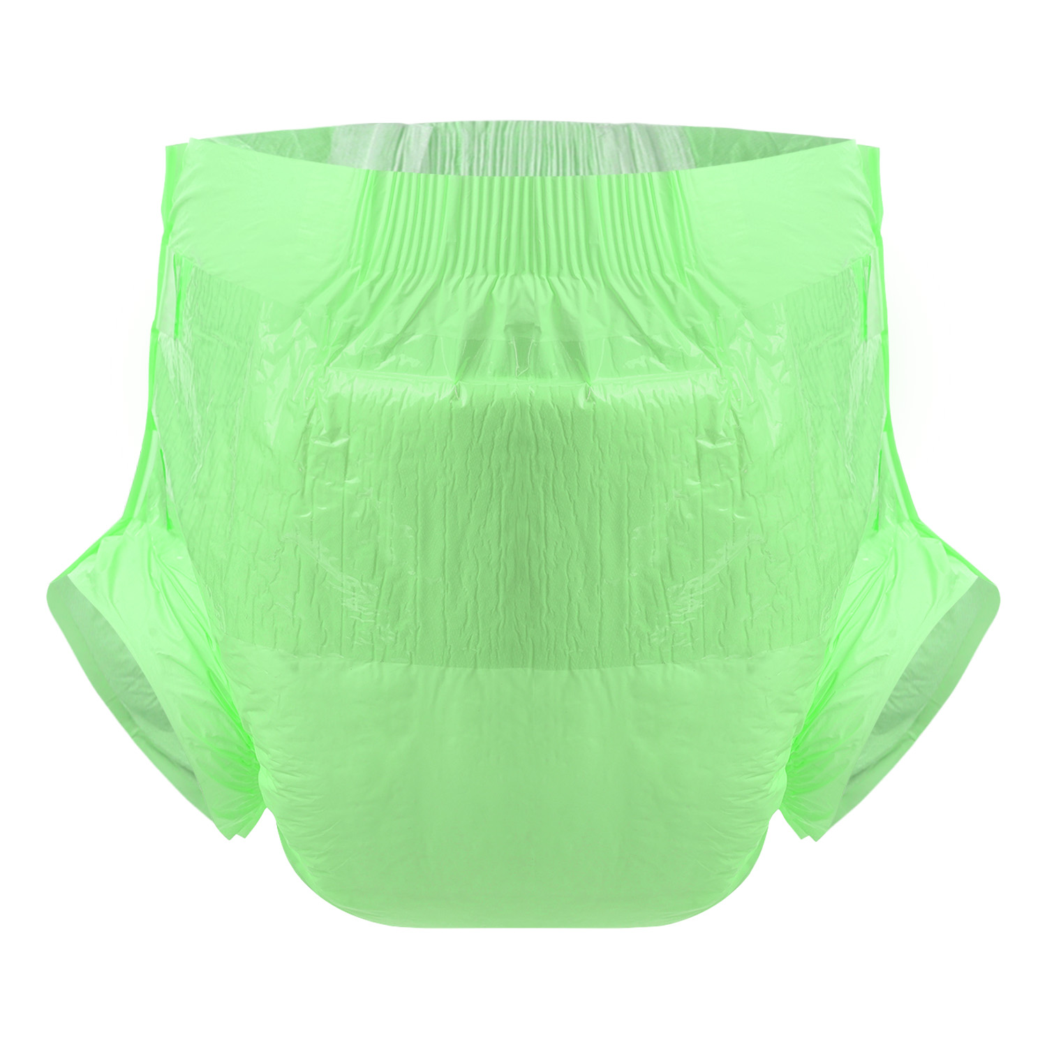 Adult Diaper-Solid Green