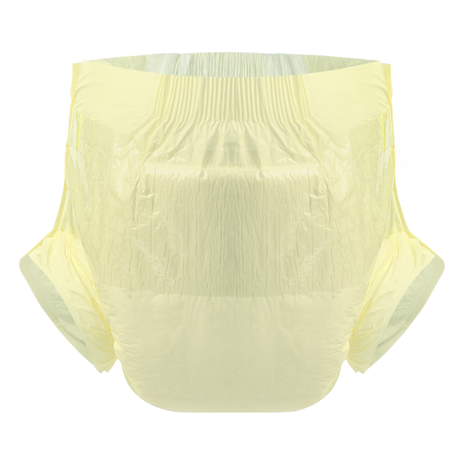 Adult Diaper-Solid Yellow